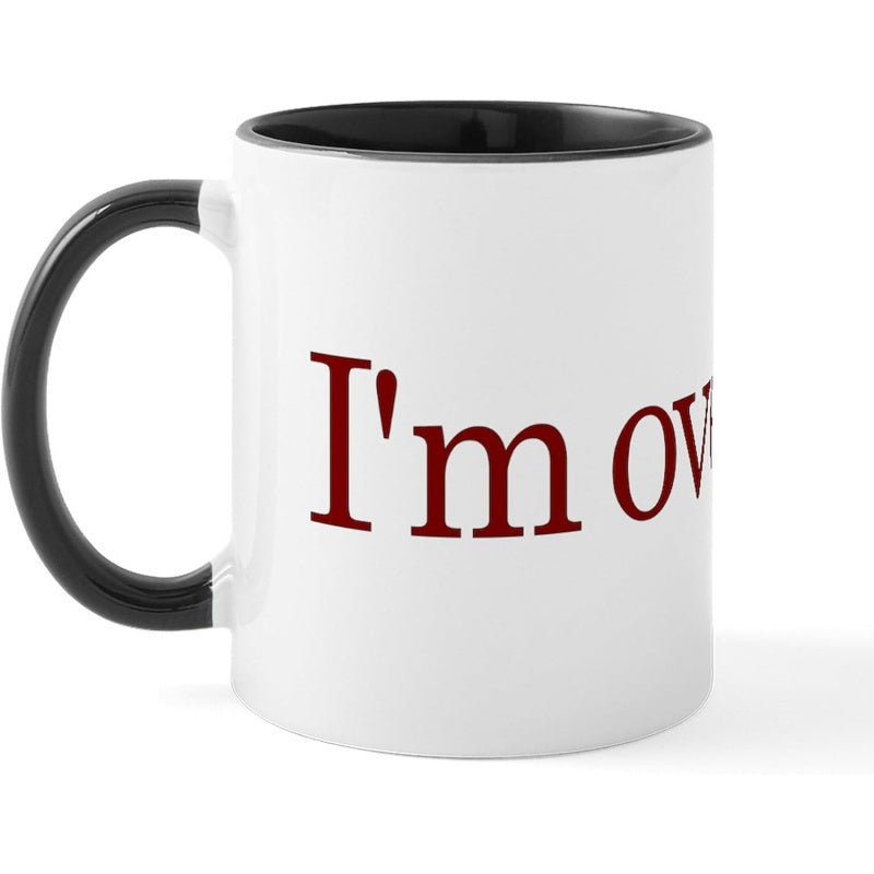 Tailorly Black Accent 11 oz Mug - 11 oz ceramic coffee mug from with im _bea2d262969840238ee40bb480970352