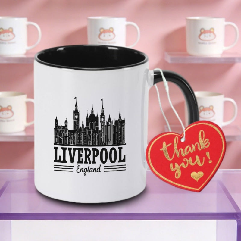 Tailorly Black Accent 11 oz Mug - logo