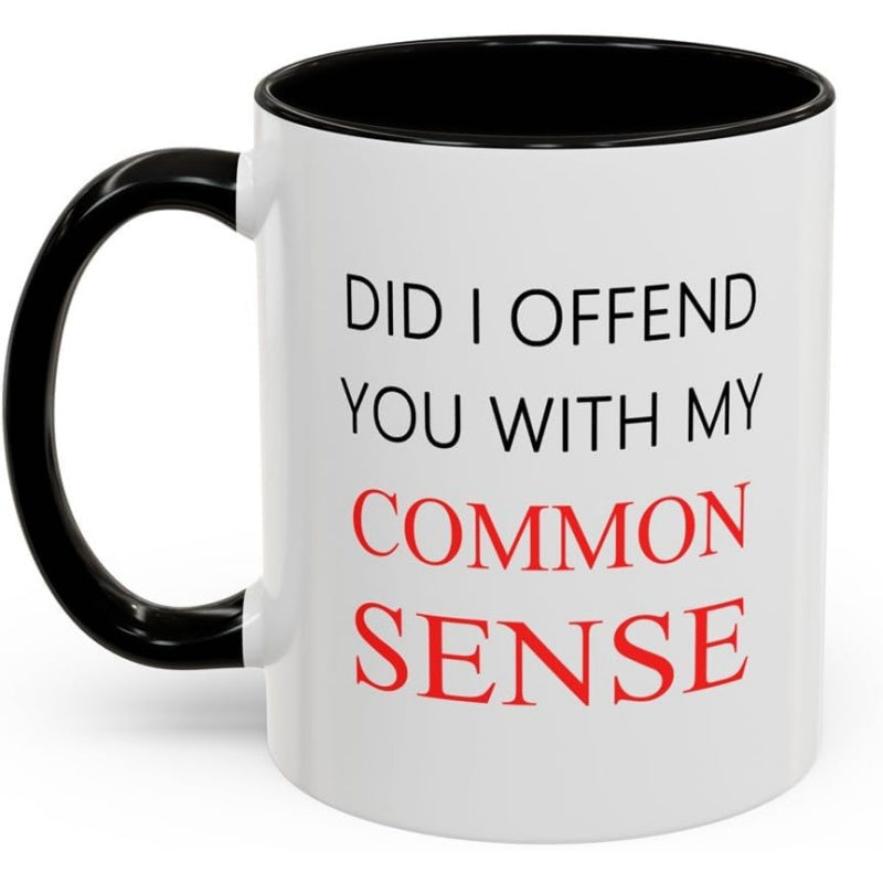 Tailorly Black Accent 11 oz Mug - did i you with my