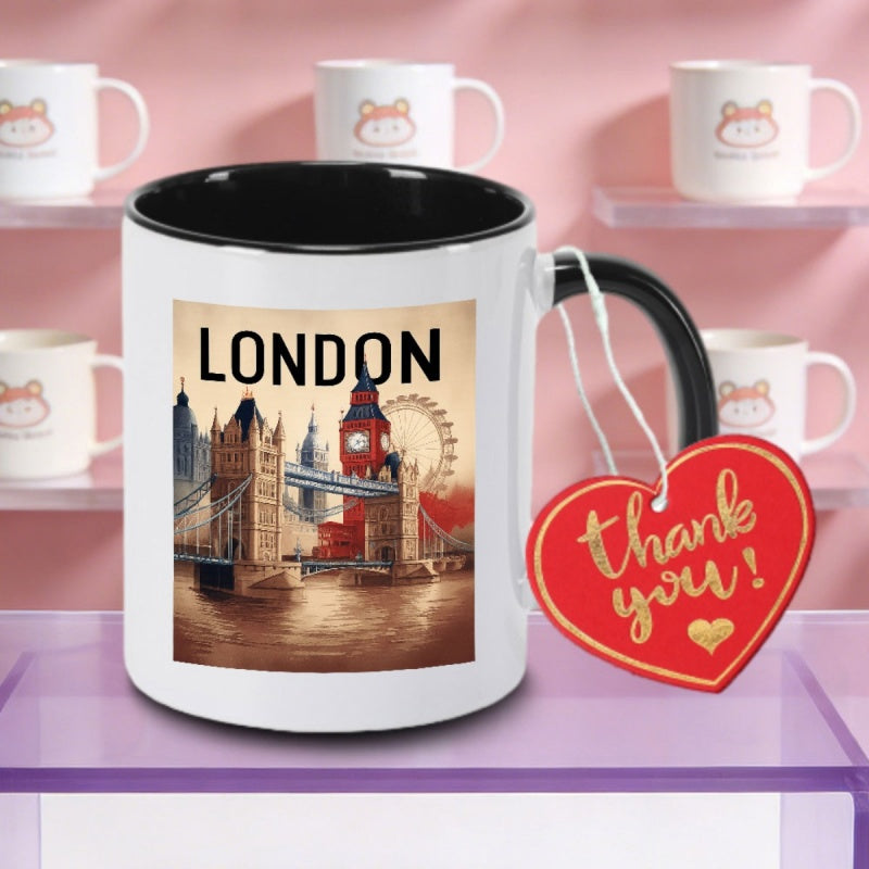 Tailorly Black Accent 11 oz Mug - logo