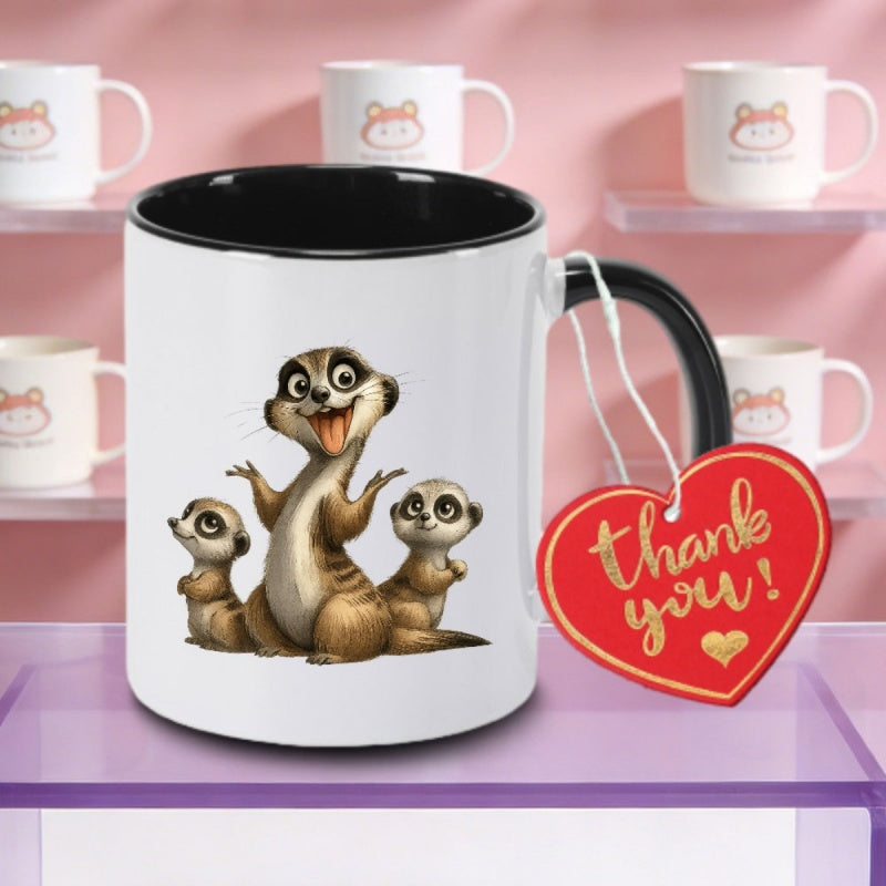 Tailorly Black Accent 11 oz Mug - adorable logo