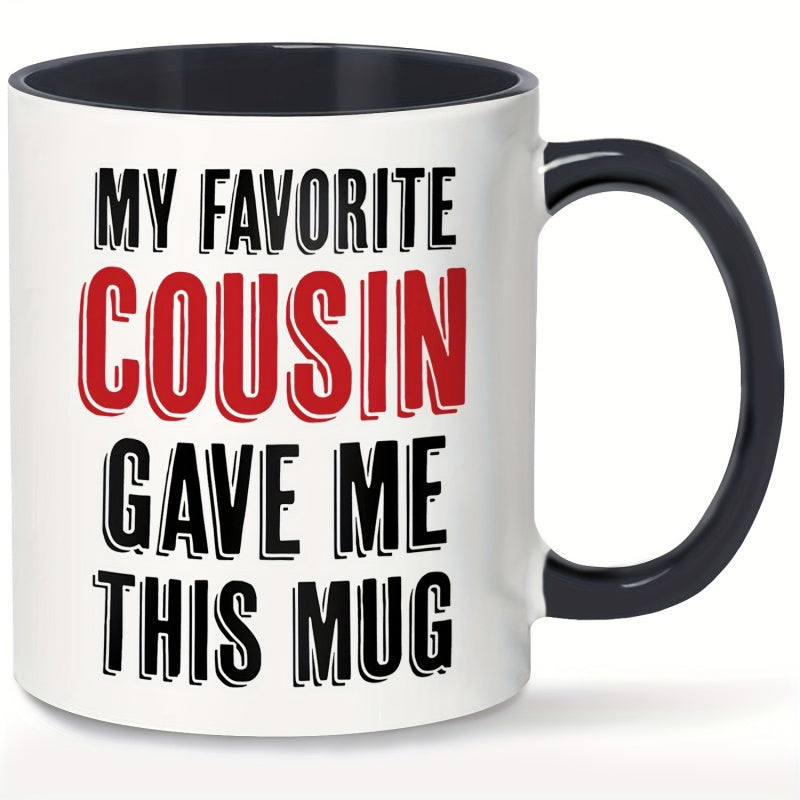 Tailorly Black Accent 11 oz Mug - cousin gave me this