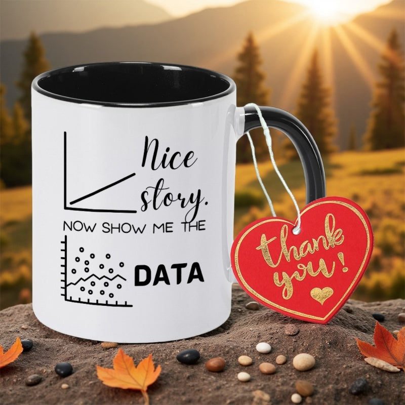 Tailorly Black Accent 11 oz Mug - with now show me this piece of 11oz 350mlceramic coffee mug coffee cup mothers day gift valentines gift easter gift
