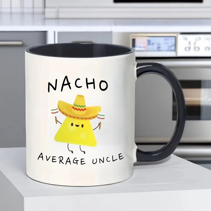 Tailorly Black Accent 11 oz Mug - uncle text