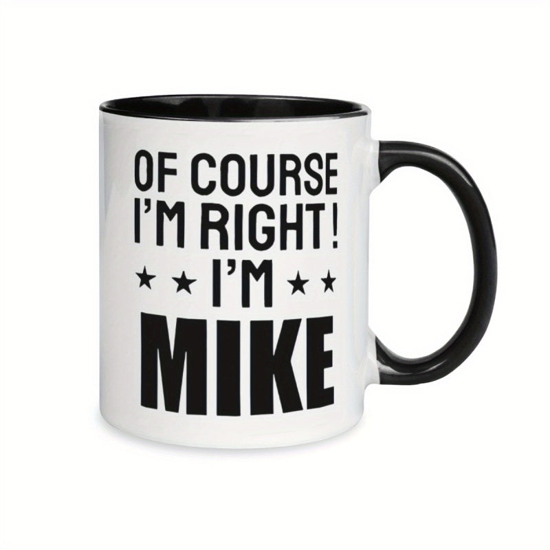 Tailorly Black Accent 11 oz Mug - face
