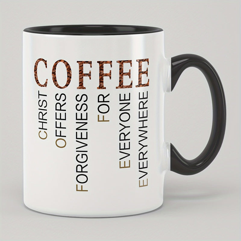 Tailorly Black Accent 11 oz Mug - a healthy cup for daily use