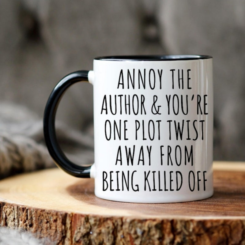 Tailorly Black Accent 11 oz Mug - sarcastic quote