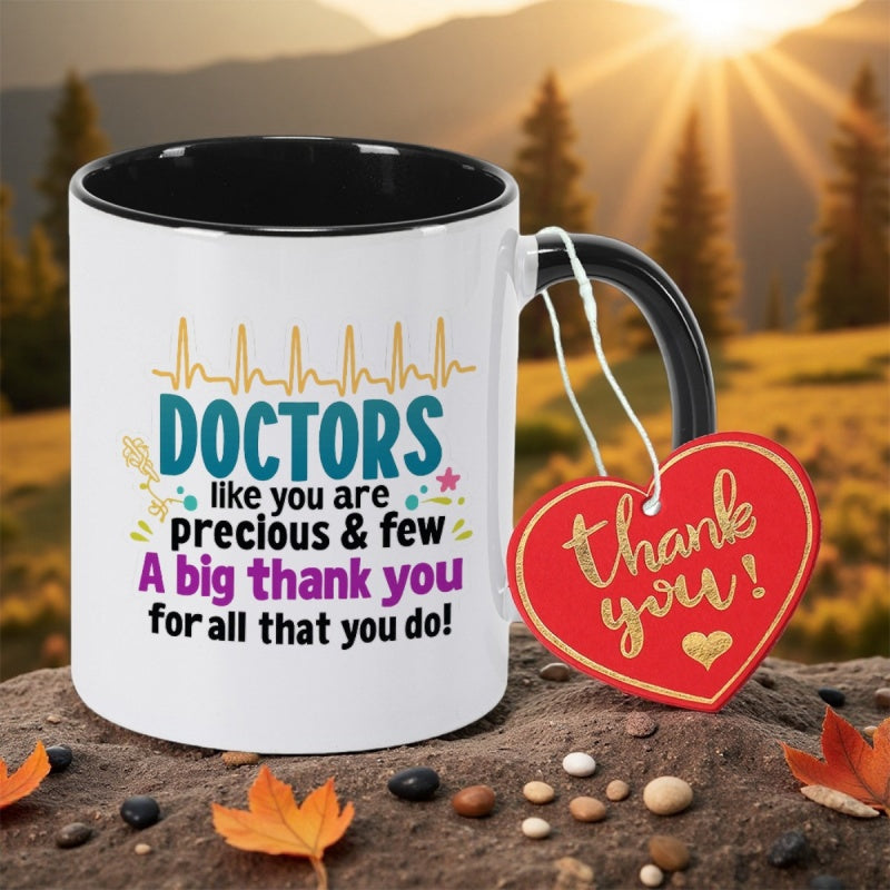 Tailorly Black Accent 11 oz Mug - appreciation print