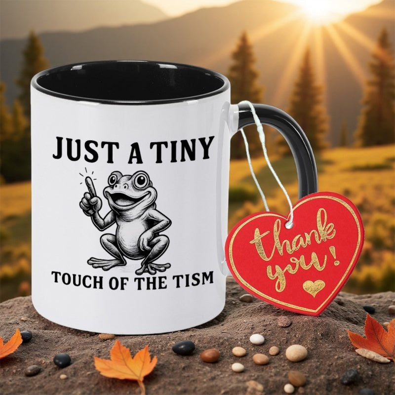 Tailorly Black Accent 11 oz Mug - funny au