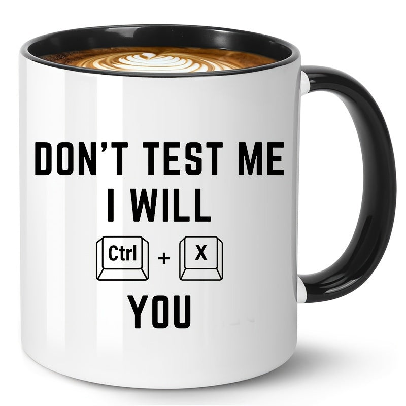 Tailorly Black Accent 11 oz Mug - humorous quotes for dishwasher sarcastic office humor worker boss gift funny