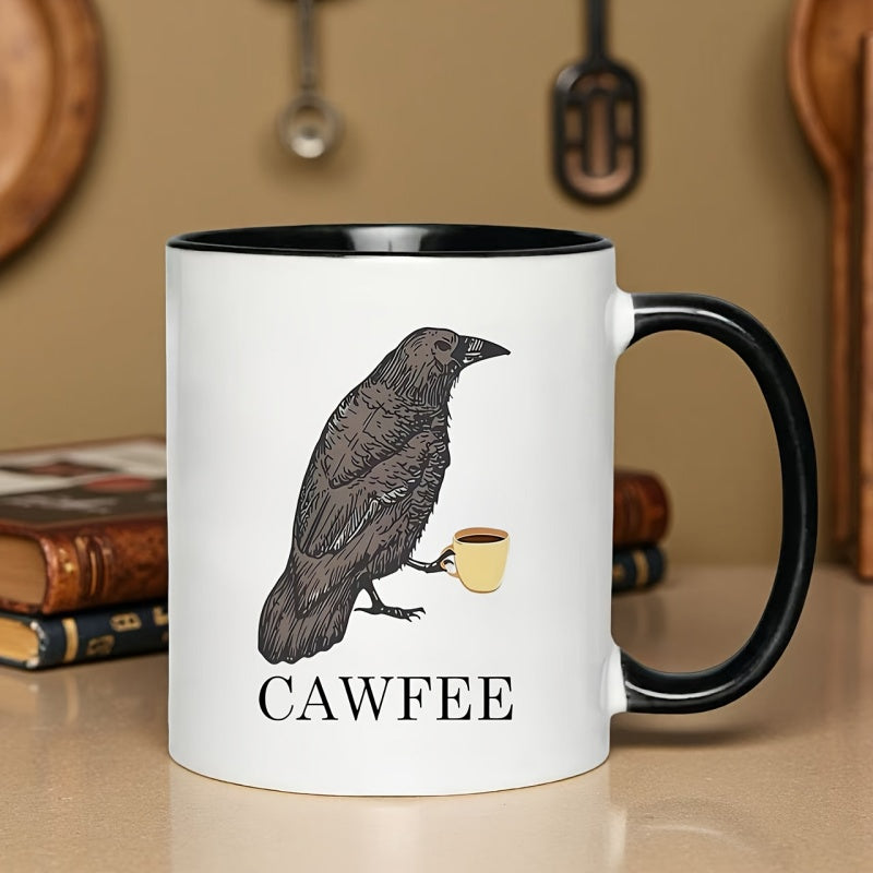 Tailorly Black Accent 11 oz Mug - 1 and useful ceramic mug suitable for coffee versatile for beverages birthday holiday christmas new year and