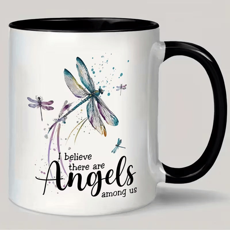 Tailorly Black Accent 11 oz Mug - the words printed on it