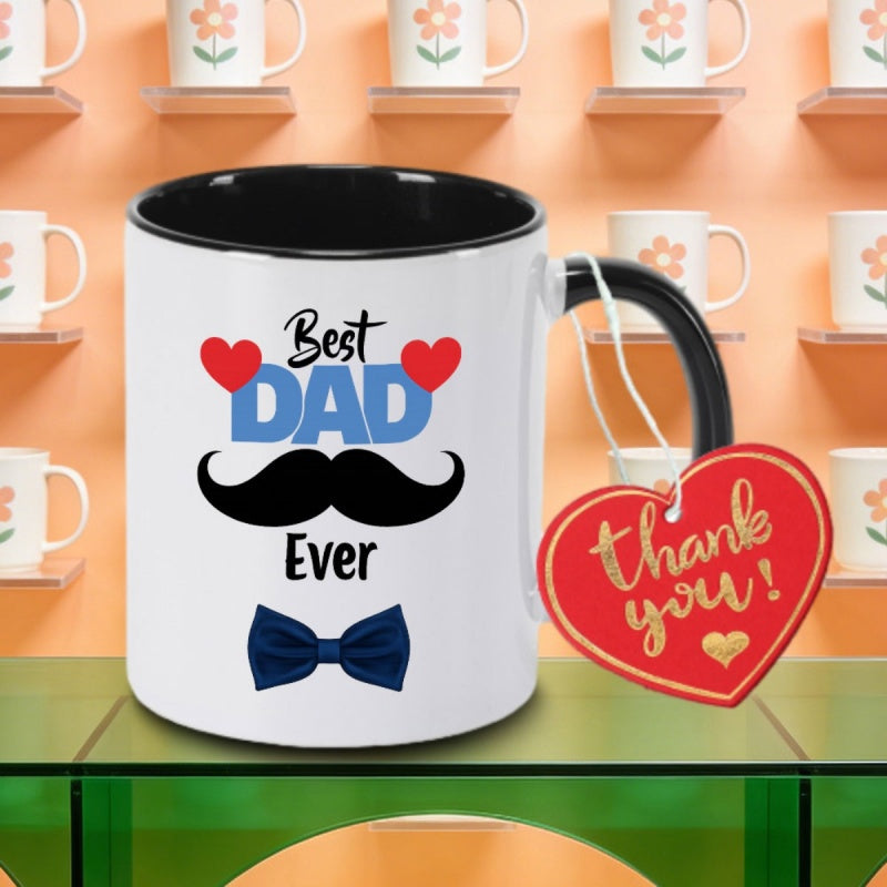 Tailorly Black Accent 11 oz Mug - logo halloween gift