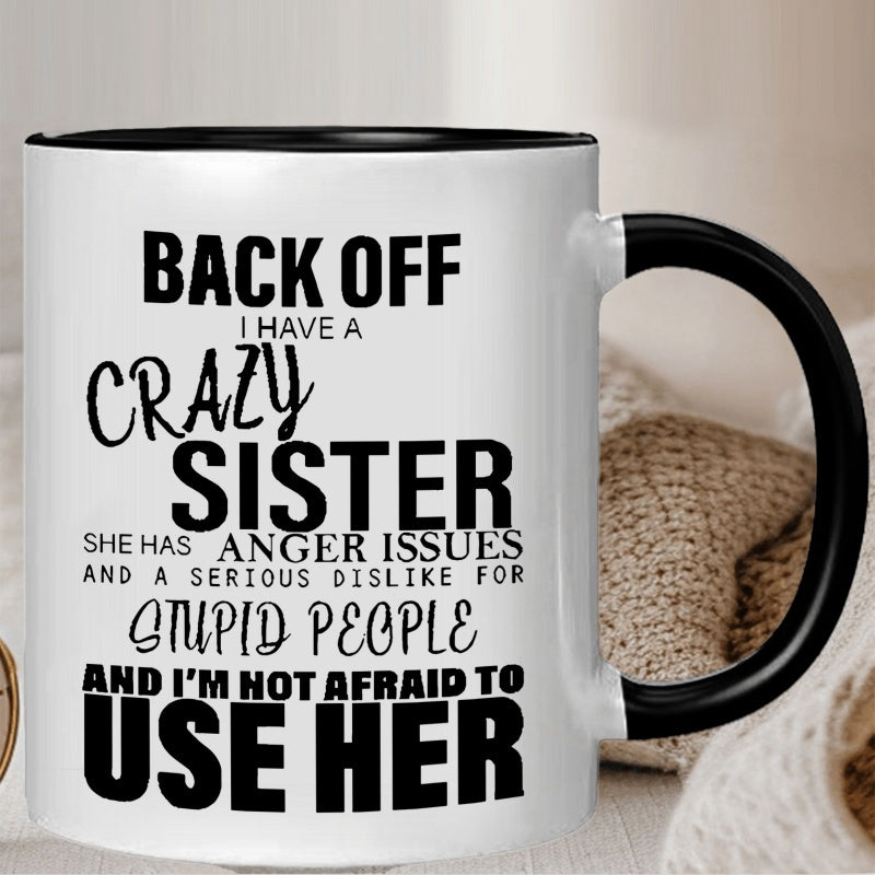 Tailorly Black Accent 11 oz Mug - inspirational quote