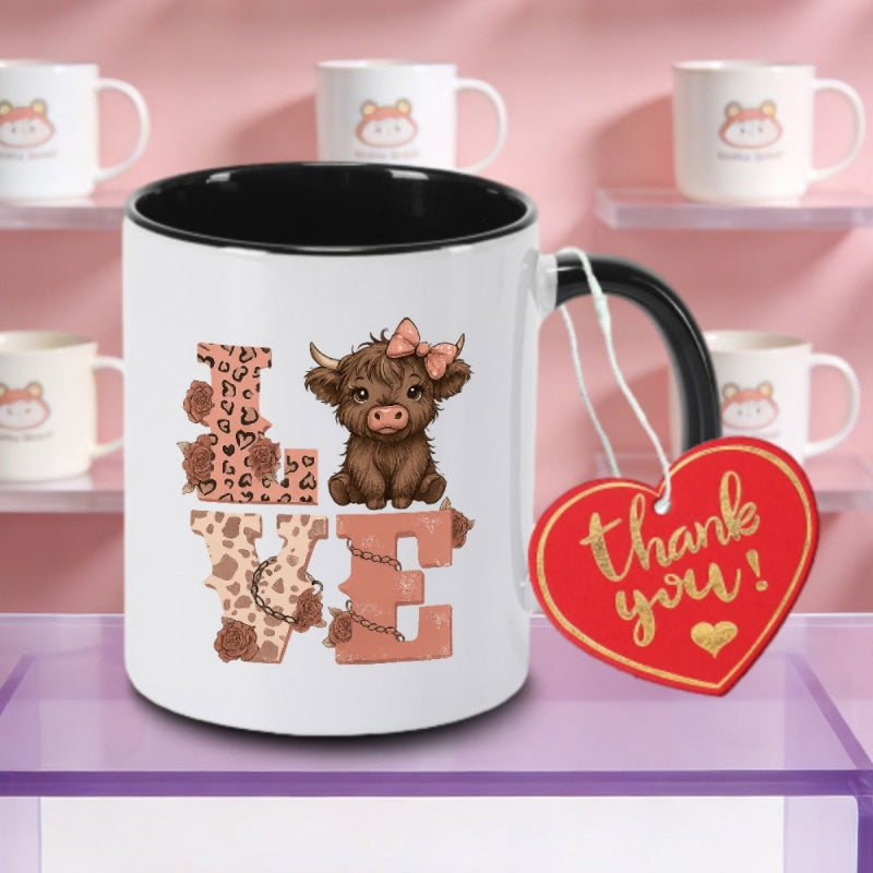 Tailorly Black Accent 11 oz Mug - logo