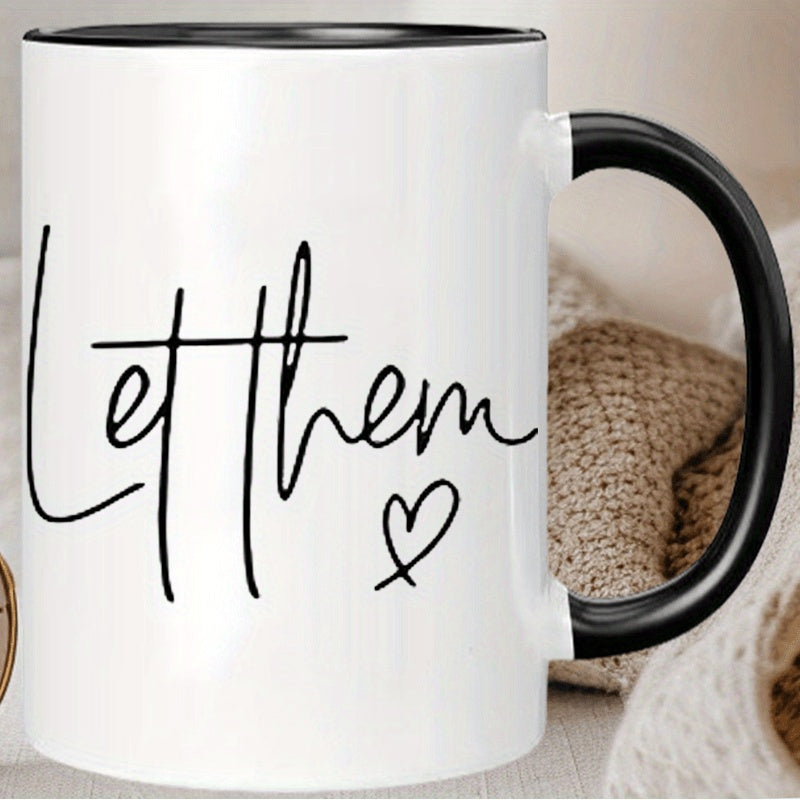 Tailorly Black Accent 11 oz Mug - elegant cursive lettering