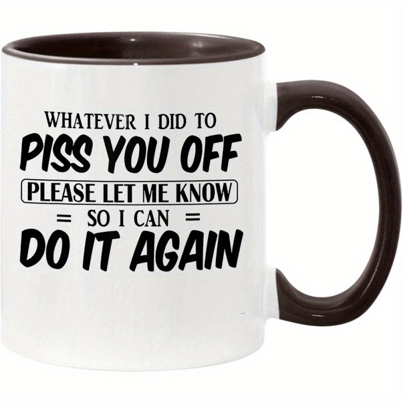 Tailorly Black Accent 11 oz Mug - whatever to you off please