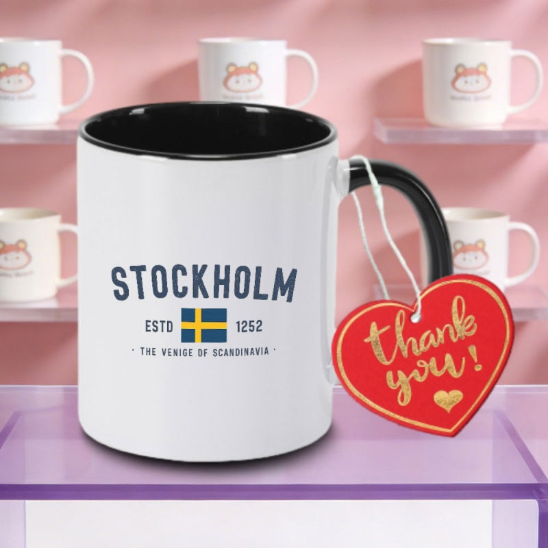 Tailorly Black Accent 11 oz Mug - logo