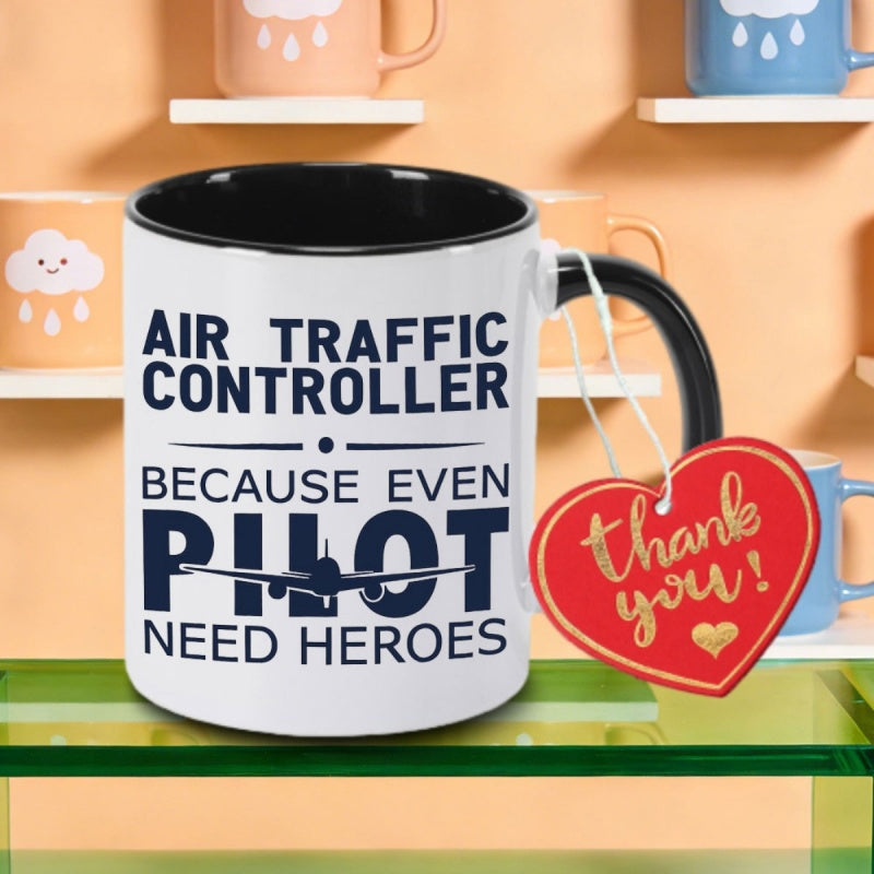 Tailorly Black Accent 11 oz Mug - controller appreciationed design print logo