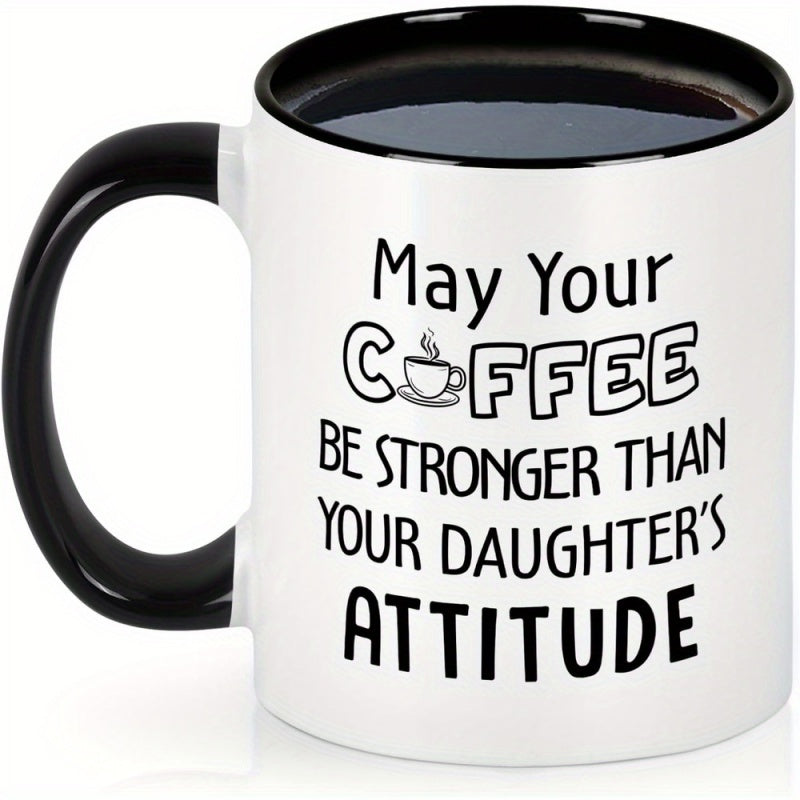 Tailorly Black Accent 11 oz Mug - funny dad gif