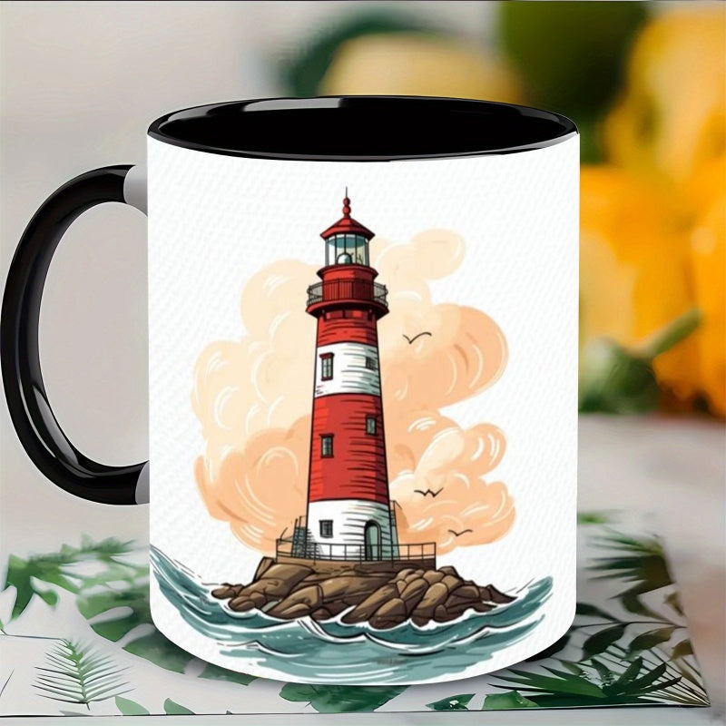 Tailorly Black Accent 11 oz Mug - vintage art print