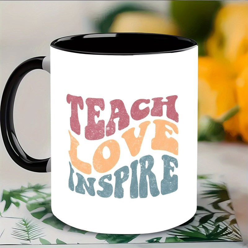 Tailorly Black Accent 11 oz Mug - retro groovy design
