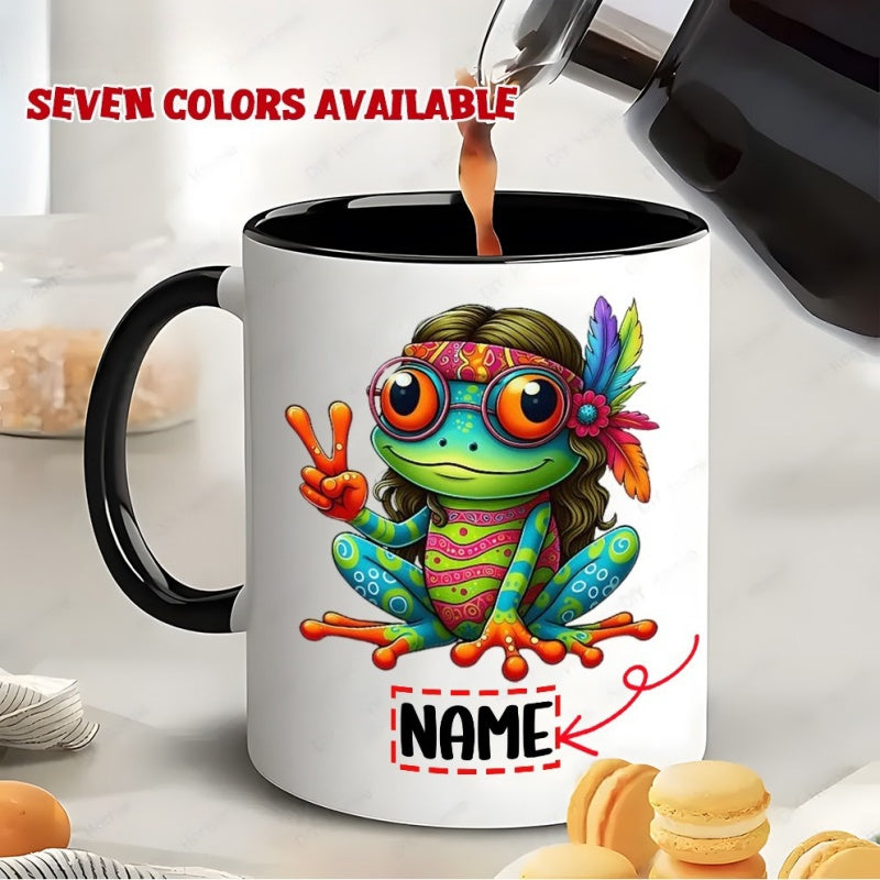 Tailorly Black Accent 11 oz Mug - cute design