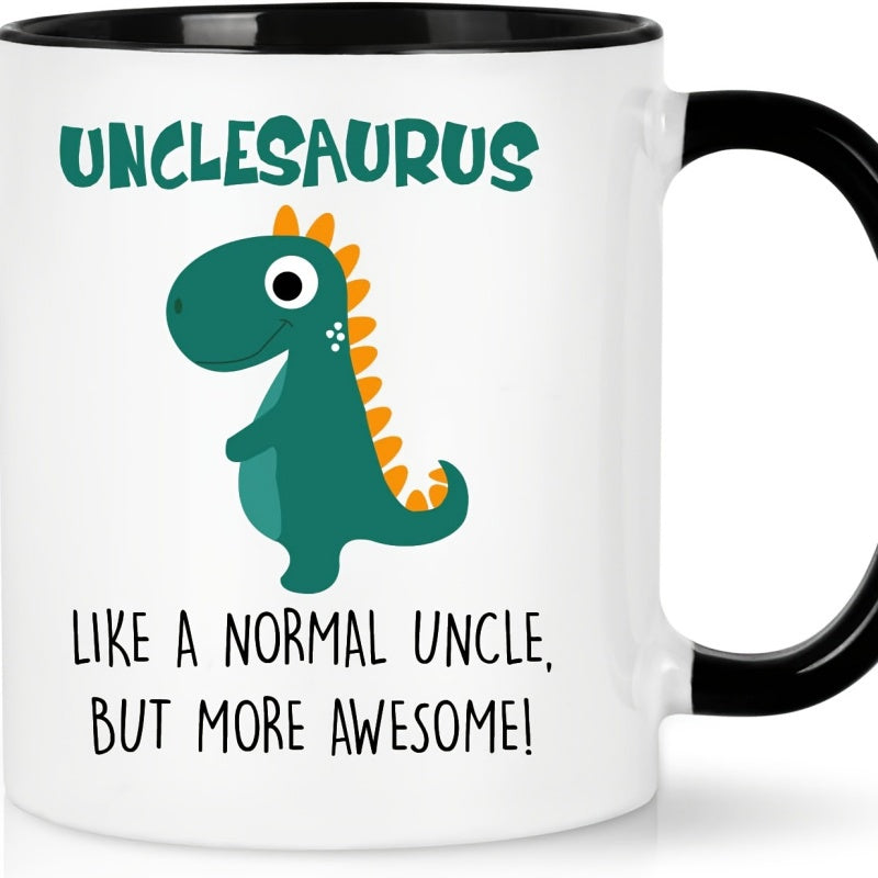 Tailorly Black Accent 11 oz Mug - uncle gifts from niece nephew coffee mug gifts for nncle birthday gift christmas thanksgiving fathers day best nncle