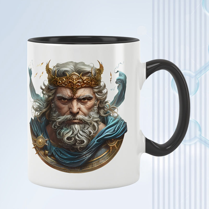 Tailorly Black Accent 11 oz Mug - jupiter king