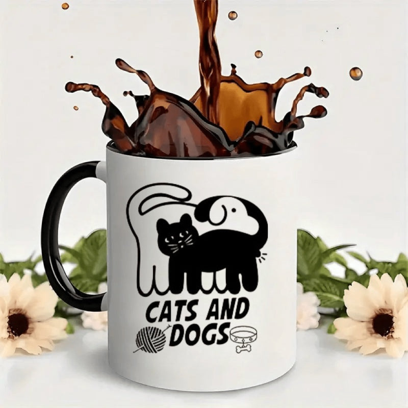 Tailorly Black Accent 11 oz Mug - cute design