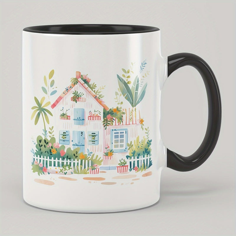 Tailorly Black Accent 11 oz Mug - scenic house