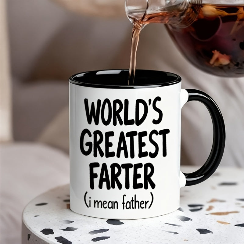Tailorly Black Accent 11 oz Mug - fart text