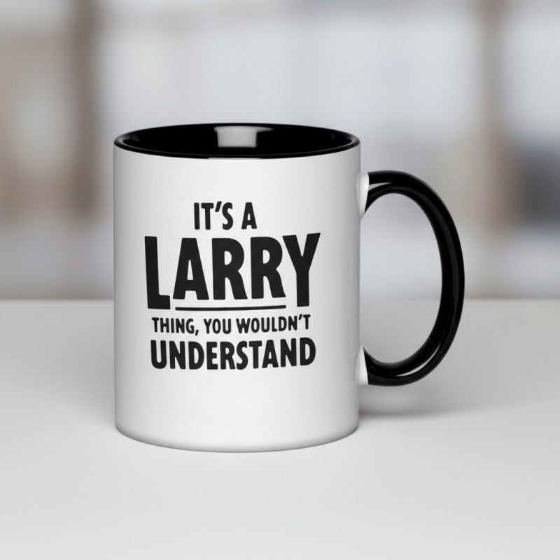 Tailorly Black Accent 11 oz Mug - its a thing you wouldnt