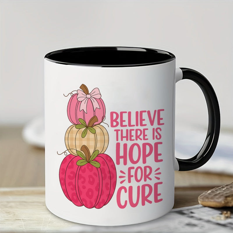 Tailorly Black Accent 11 oz Mug - have faith that
