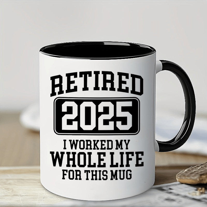 Tailorly Black Accent 11 oz Mug - retired 2025 with black lettering