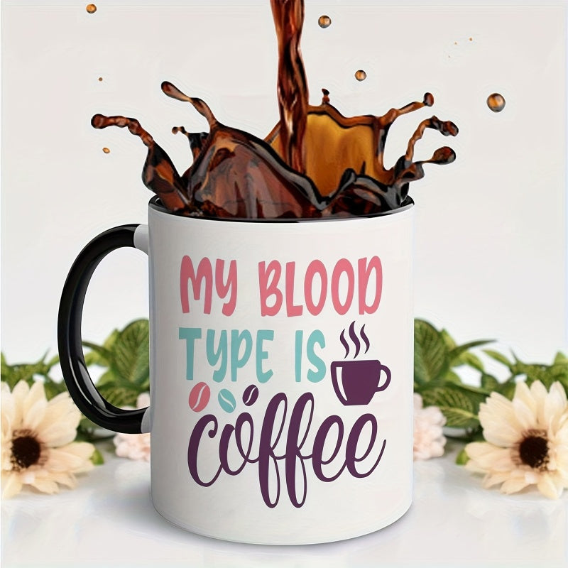 Tailorly Black Accent 11 oz Mug - funny text