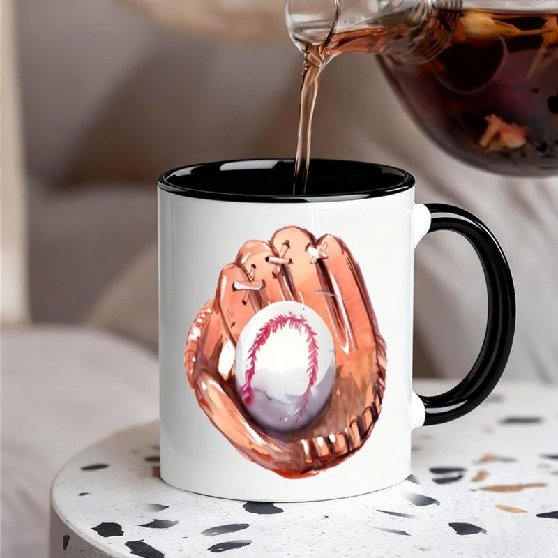 Tailorly Black Accent 11 oz Mug - cartoon design