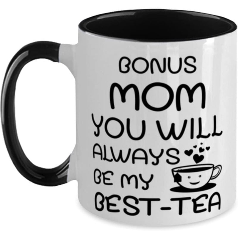 Tailorly Black Accent 11 oz Mug - mom two tone mug mom you will tea for mom novelty coffee mug tea cup_da245b1bb9dc4a9b95cc7819f4576955