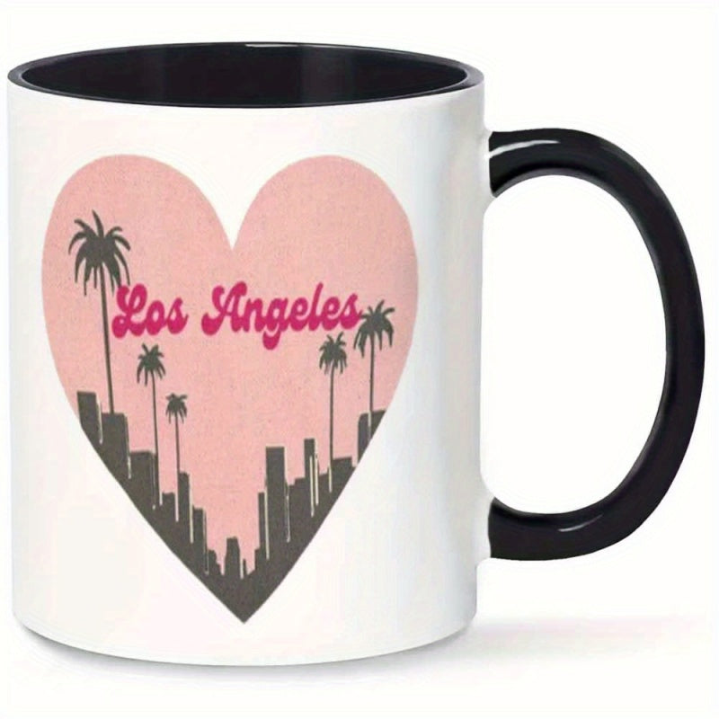Tailorly Black Accent 11 oz Mug - los angeles novelty text