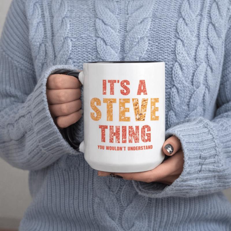 Tailorly Black Accent 11 oz Mug - its a thing you wouldnt