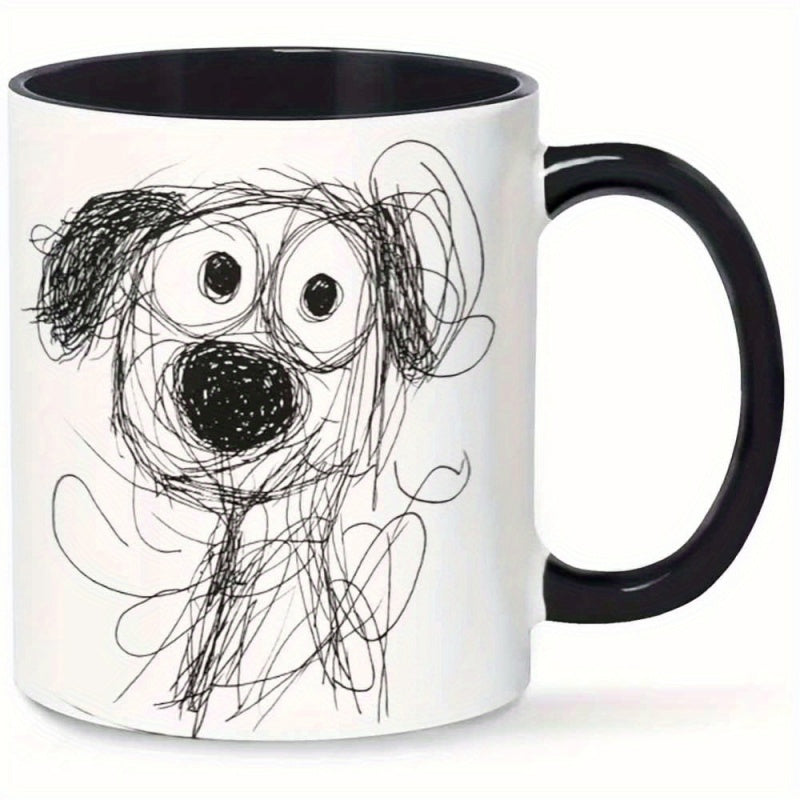 Tailorly Black Accent 11 oz Mug - football