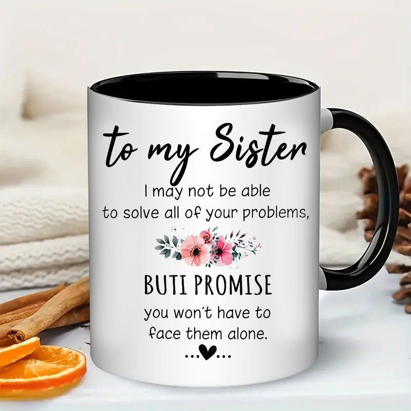 Tailorly Black Accent 11 oz Mug - "11oz to my" text