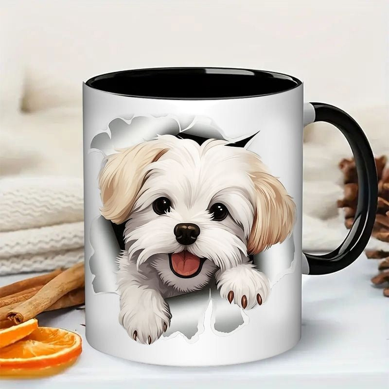 Tailorly Black Accent 11 oz Mug - cute design