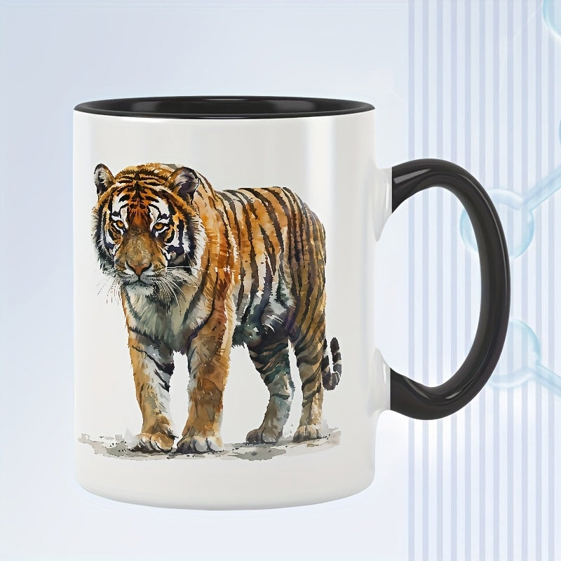 Tailorly Black Accent 11 oz Mug - stands tall text