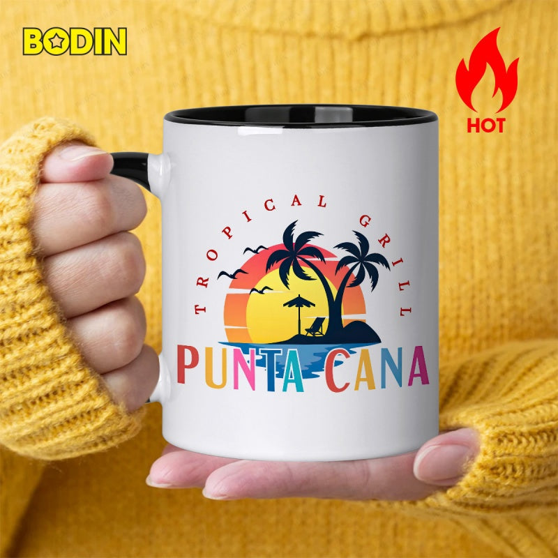 Tailorly Black Accent 11 oz Mug - pattern