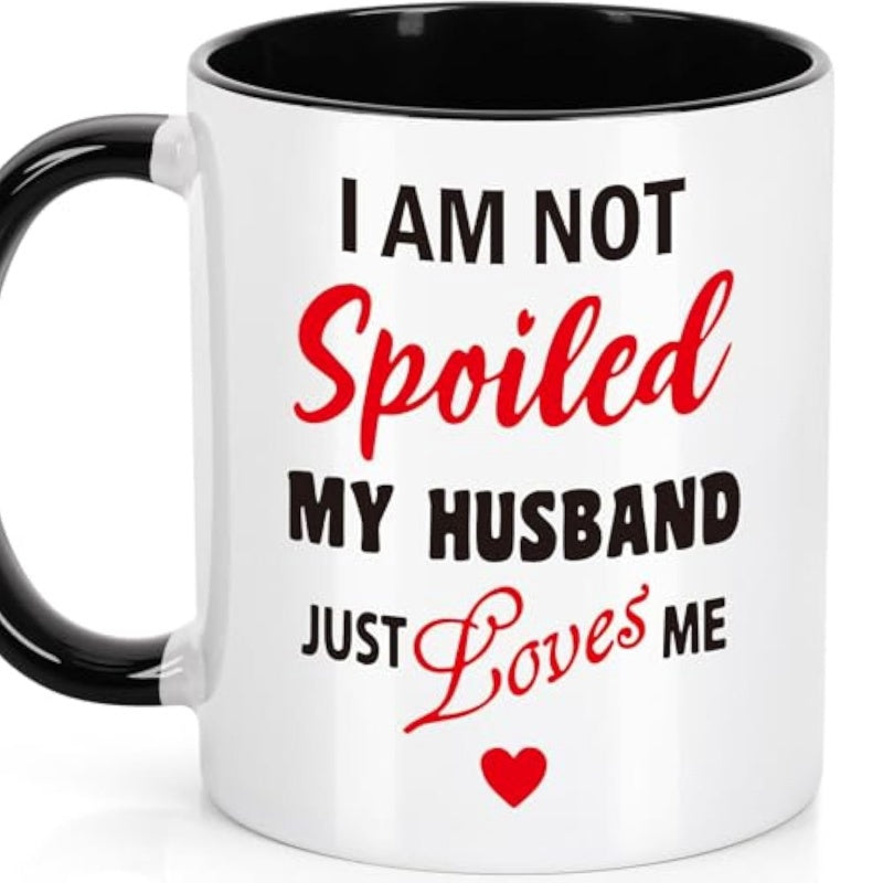 Tailorly Black Accent 11 oz Mug - funny i love you