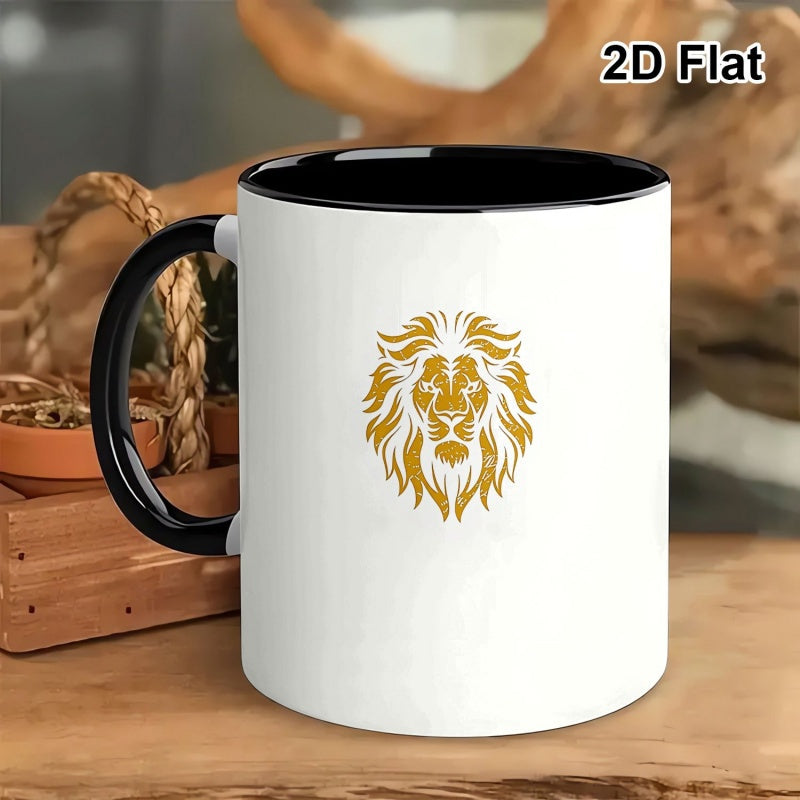 Tailorly Black Accent 11 oz Mug - head print