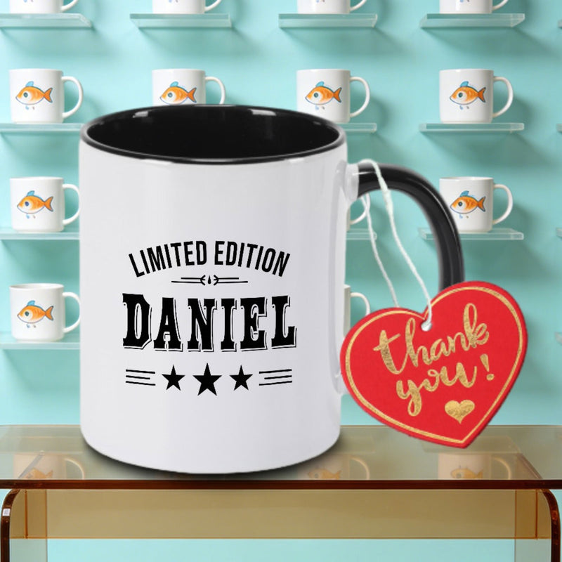 Tailorly Black Accent 11 oz Mug - One Ceramic Mug Coffee Tea Or . an Ideal Holiday Gift for Home Use Convenient for Everyday _d2723c26387d43a1a9f3923e551d9492