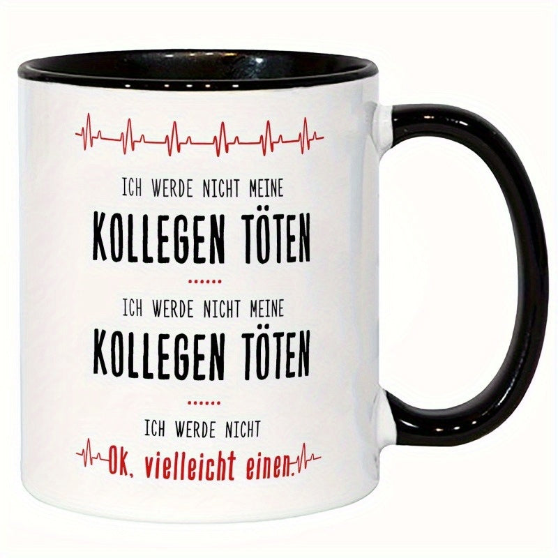 Tailorly Black Accent 11 oz Mug - ounce white and reusable hand wash only suitable for friends colleagues christmas and farewell _d15630b20f9f4abb902b204a596fa79f