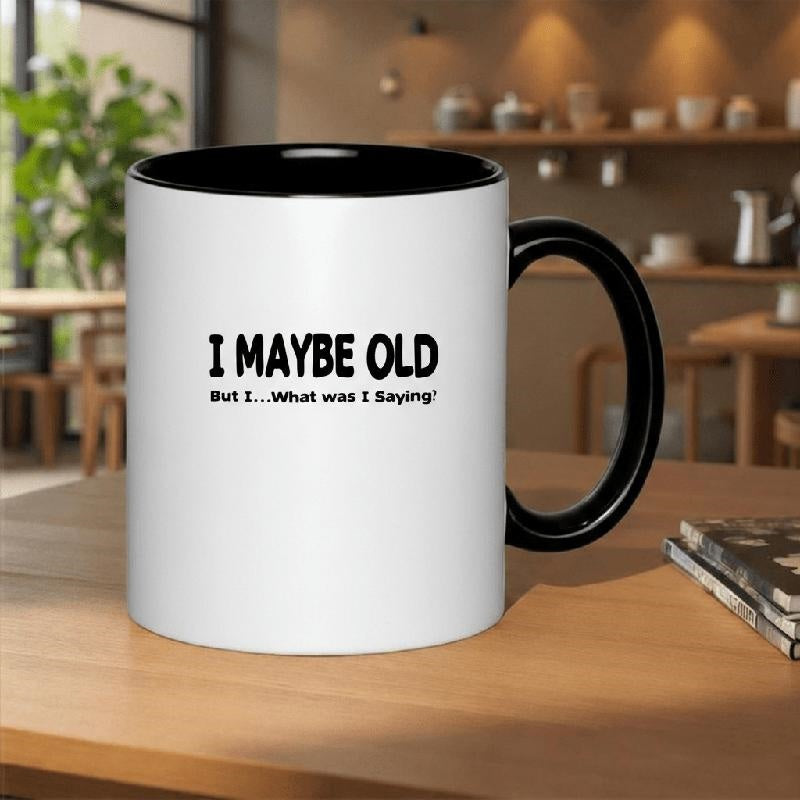 Tailorly Black Accent 11 oz Mug - patterns